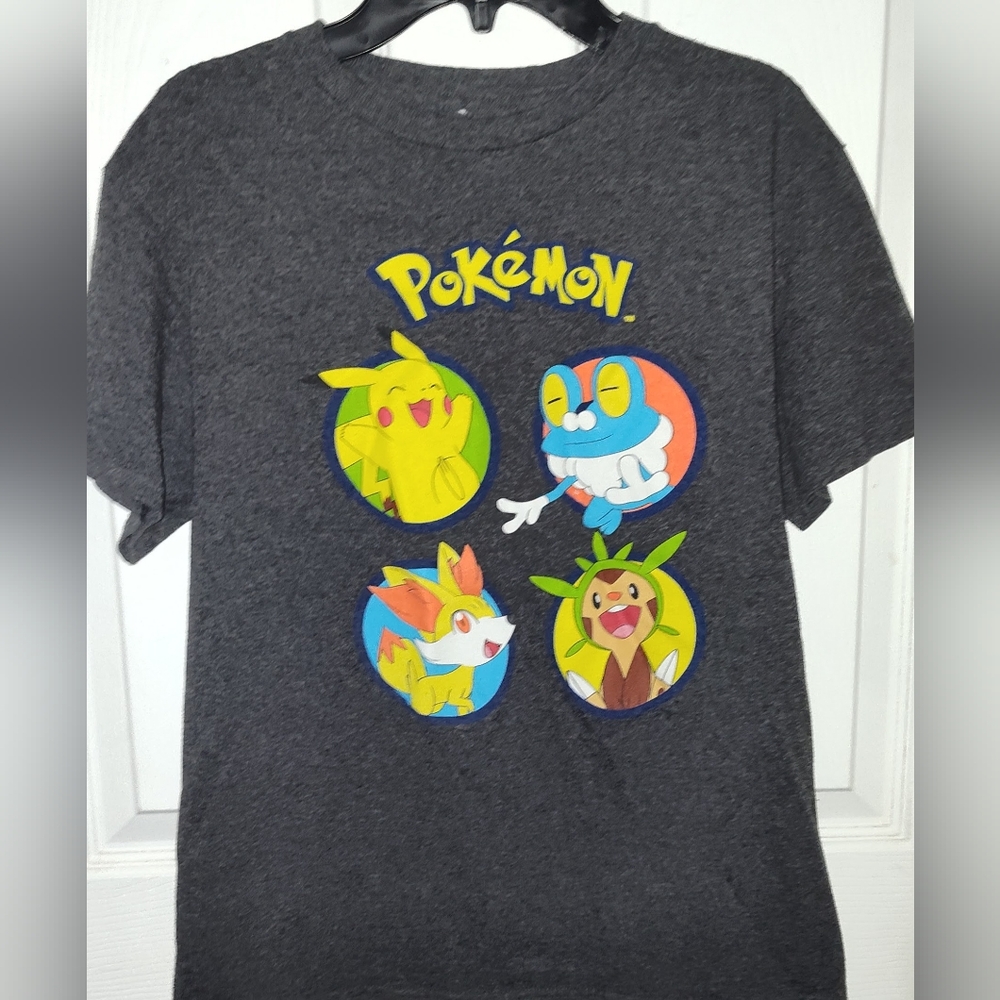 Pokemon Boys Size Large Short Sleeve Tee